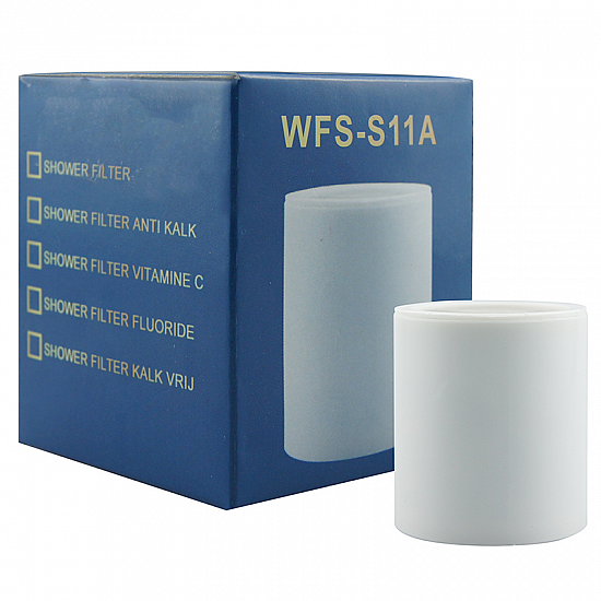 Wisselfilter Douche Filter WFS-S11A en WFS-S12B Kalk Vrij